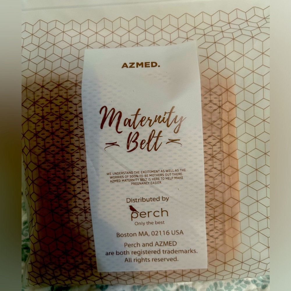Perch maternity support belt, one size, baby bump support, sciatica pain relief